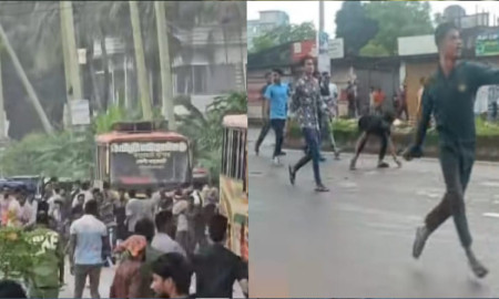 গণঅভ্যুত্থান দিবসের র‍্যালিতে বিএনপির দুই পক্ষের সংঘর্ষ, আহত ১৫