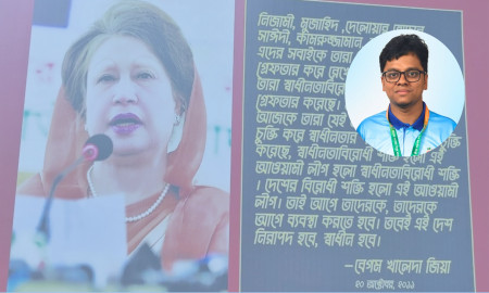 নিজামী-সালাউদ্দিন কাদের চৌধুরীর পরিবর্তে কেন খালেদা জিয়ার ছবি-বক্তব্য, জানালেন ফরহাদ