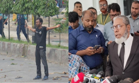 আবু সাঈদ হত্যার ভিডিও এআই দিয়ে বানানো: আদালতে হাসিনার আইনজীবী