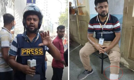 জুলাই সাহসী সাংবাদিকতার সম্মাননা পেলেন দ্য ডেইলি ক্যাম্পাসের শিহাব উদ্দিন