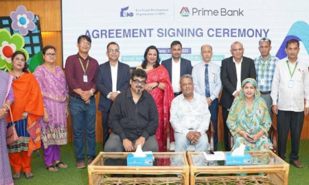 প্রাইম ব্যাংক-ইএসডিওর মধ্যে পে-রোল ব্যাংকিং চুক্তি সই