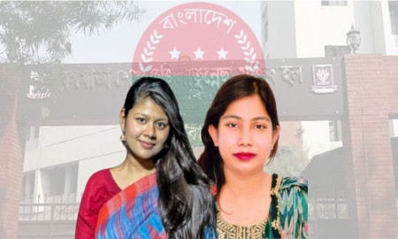 ঢাবির ফজিলাতুন্নেসা হল ছাত্রদলের নেতৃত্বে অবন্তী-ইতি