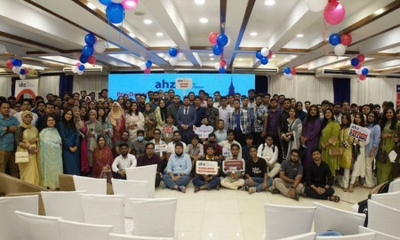 হাজারো শিক্ষার্থীর উচ্চশিক্ষার জন্য বিদায়ে মুখরিত এএইচজেডের প্রি-ডিপারচার অনুষ্ঠান