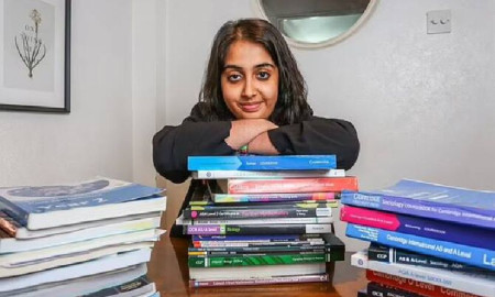 ৬ বিশ্ব রেকর্ড ভেঙে অক্সফোর্ডে পাকিস্তানি কন্যা মাহনূর চীমা