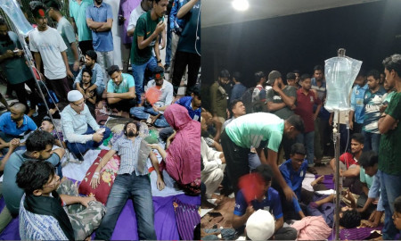  ১৩ ঘণ্টা ধরে অনশনে বেরোবি শিক্ষার্থীরা, অসুস্থ ২