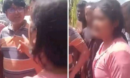 রাজশাহীতে স্কুলের সামনে ছুরি নিয়ে শিক্ষকের ওপর ছাত্রীর হামলা