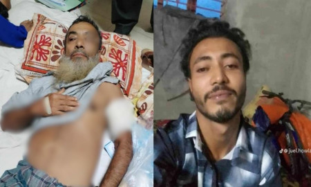 নেশার টাকা না দেওয়ায় বাবাকে কুপিয়ে জখম করল ছেলে