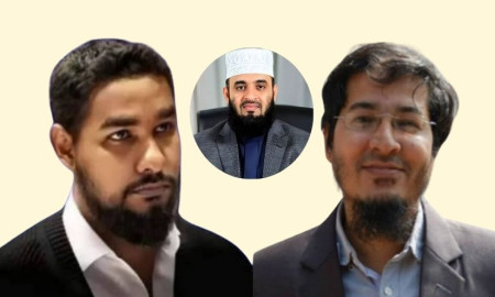 বিশ্ববিদ্যালয় শিক্ষক সরোয়ার-আসিফের পাশে মিজানুর রহমান আজহারী