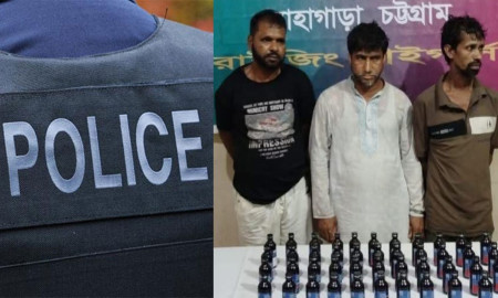 সোর্সের মাধ্যমে মাদক পাচার করেন থানার এসআই, ফেনসিডিলসহ আটক ৩