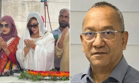 জিয়াউর রহমানের মাজারে ডা. সাবরিনা, ক্ষোভ ঝাড়লেন যুবদল সভাপতি