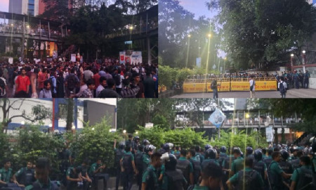 মৎস্য ভবন অবরোধ প্রকৌশল শিক্ষার্থীদের, শাটডাউন কর্মসূচি চালিয়ে যাওয়ার ঘোষণা