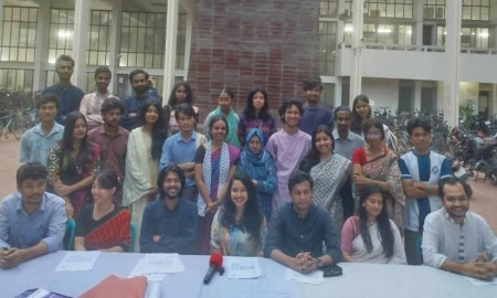 জাকসুতে ছাত্র ইউনিয়নের একাংশের সমর্থিত প্যানেল ‘সম্প্রীতির ঐক্য’ নেতৃত্বে অমর্ত্য-শরণ