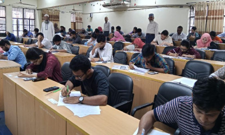 শাবিপ্রবিতে এমএসসি ডাটা সায়েন্স কোর্সে ভর্তি পরীক্ষা অনুষ্ঠিত