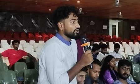 ফ্যাসিস্ট শিক্ষকদের বিচার না হলে জাকসু নির্বাচন হতে দেব না: ছাত্রদল মনোনীত প্রার্থী