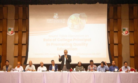 বিইউএফটিতে ‘মানসম্মত শিক্ষা প্রসারে কলেজ প্রিন্সিপালদের ভূমিকা’ শীর্ষক গোলটেবিল বৈঠক