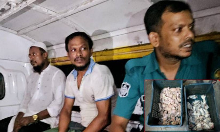 ঢাকা কলেজ ছাত্রাবাসের রান্নঘরে থেকে মরা মুরগির মাংস উদ্ধার, আটক ২