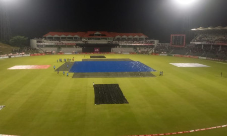 সিলেটে বৃষ্টির জয়, পরিত্যক্ত শেষ টি-টোয়েন্টি 