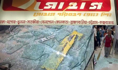 অর্ধশত নেতাকর্মী নিয়ে সোহাগ কাউন্টারে ভাঙচুর স্বেচ্ছাসেবক দল নেতার, চালককে কুপিয়ে জখম