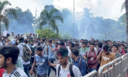 ‘পুলিশি হামলা’র বিচারসহ তিন দাবিতে আজ ফের প্রকৌশল শিক্ষার্থীদের বিক্ষোভ