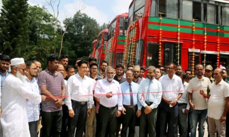 ইবির পরিবহন পুলে যুক্ত হলো আরও ৪টি বিআরটিসির ডাবল ডেকার