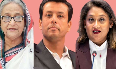  ‘রাহুল-প্রিয়াঙ্কা মডেলে’ ছেলেমেয়েকে আ' লীগের  নেতৃত্বে আনছেন শেখ হাসিনা