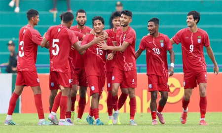 ১২ মিনিটে ৪ গোল, বড় জয় বাংলাদেশের