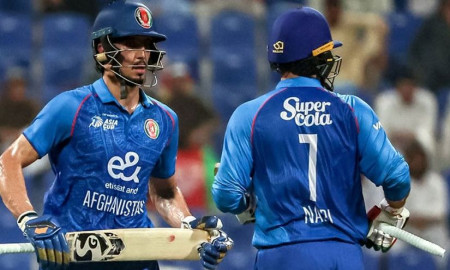 আতাল-ওমরজাইয়ের ফিফটিতে আফগানিস্তানের বড় পুঁজি