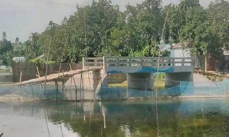 সেতু আছে, রাস্তা নেই—সুন্দরগঞ্জে বিপাকে হাজারো মানুষ