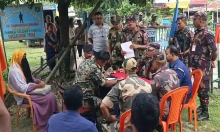 প্রেমের টানে বাংলাদেশে, ৭ দিন পর পতাকা বৈঠকে ফিরলেন তরুণী