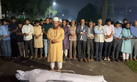 শেষবারের মতো ঢাবি ক্যাম্পাসে নাফিস