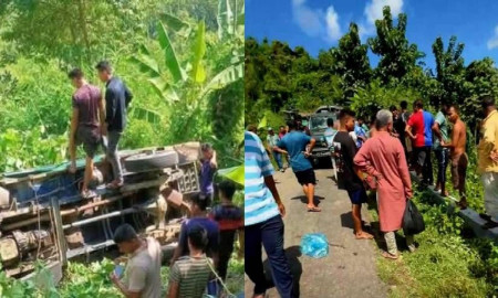 সাজেকের খাদে বিশ্ববিদ্যালয় শিক্ষার্থীদের বহনকারী গাড়ি, নিহত এক ছাত্রী