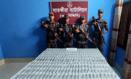 ভারতে পাচারকালে সীমান্তে ৩০ হাজার ডলার জব্দ করেছে বিজিবি