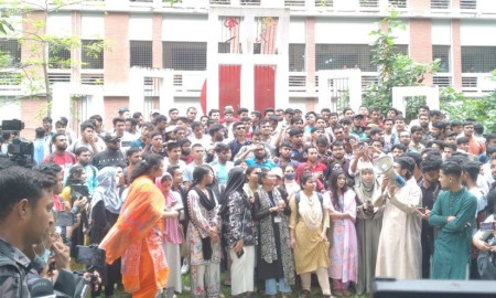 শিক্ষকরা নতুন কাঠামোর বিরোধিতা করায় ক্ষোভ, আন্দোলনে সাত কলেজ শিক্ষার্থীরা