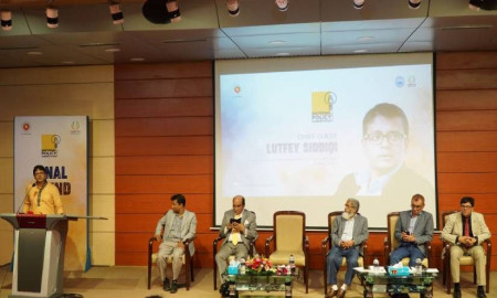 ন্যাশনাল পলিসি কমপিটিশন ২০২৫ এনএসইউ চ্যাপ্টারের গ্র্যান্ড ফিনালে অনুষ্ঠিত