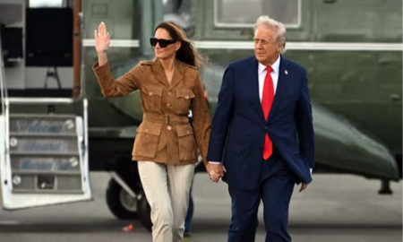 ট্রাম্পের হেলিকপ্টারে যান্ত্রিক ত্রুটি, জরুরি অবতরণ