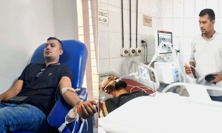 ৪৪ বার রক্তদান ছাত্রদল নেতা তারিকের, জোগাড়ও করে দিয়েছেন সহস্রাধিক রোগীকে