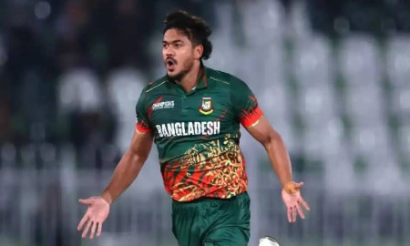 নিসাঙ্কাকে ফেরালেন তাসকিন