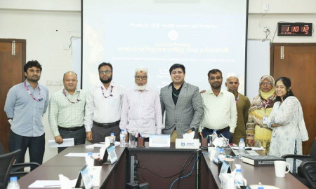 বিইউবিটিতে পিএইচডি ডিগ্রি পরবর্তী গবেষণা পরিচিতি সেশন