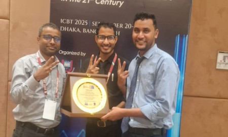 আন্তর্জাতিক সম্মেলনে ১০৯ গবেষণাপত্রের মধ্যে সেরা দুইয়ে বেরোবি