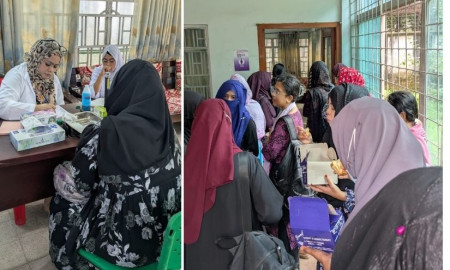 ডাকসুর মেডিকেল সিরিজ ক্যাম্পের প্রথম দিনে সেবা নিলেন প্রায় এক হাজার শিক্ষার্থী