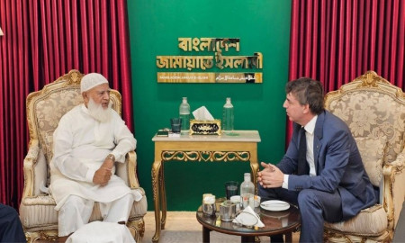 জামায়াত আমিরের সঙ্গে সুইডিশ রাষ্ট্রদূতের সৌজন্য সাক্ষাৎ