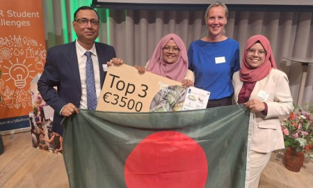 বাকৃবি শিক্ষার্থীদের সাফল্য: ফুড সিস্টেমস ইনোভেশন চ্যালেঞ্জে শীর্ষ তিনে বাংলাদেশ