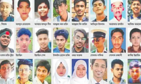 গণঅভ্যুত্থানে নিহত শিশুদের পরিবার পাচ্ছে সরকারি সম্মাননা