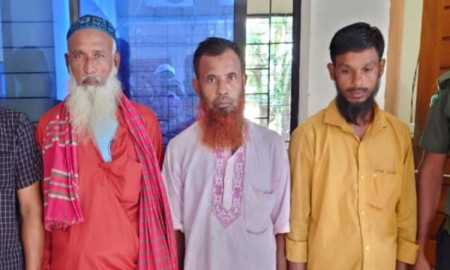 নিষেধাজ্ঞা অমান্য করে ইলিশ শিকারের চেষ্টা, তিন জেলেকে জরিমানা