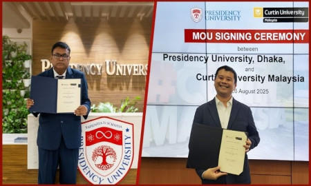 অস্ট্রেলিয়ার বিশ্ববিদ্যালয়ের সঙ্গে প্রেসিডেন্সি ইউনিভার্সিটির সমঝোতা স্বাক্ষরিত