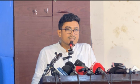 শহীদ আবরার ফাহাদ আমাদের প্রেরণার বাতিঘর: সাদিক কায়েম