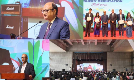 ব্র্যাক ইউনিভার্সিটিতে ফল ২০২৫ সেমিস্টারের শিক্ষার্থীদের ওরিয়েন্টেশন অনুষ্ঠিত