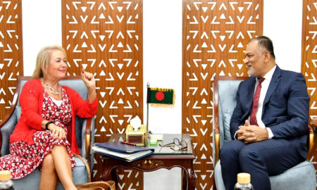 বাণিজ্য উপদেষ্টার সঙ্গে যুক্তরাজ্যের বাণিজ্য বিষয়ক দূতের বৈঠক