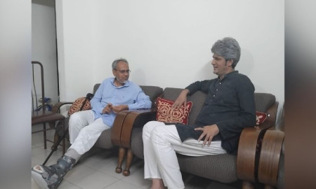 বিএনপি নেতা ডা. রফিককে দেখতে গেলেন জোনায়েদ সাকি