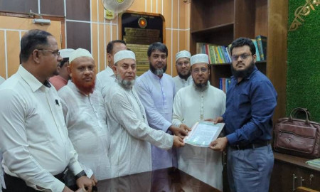 পিআর পদ্ধতিতে নির্বাচনসহ ৫ দফা দাবিতে ব্রাহ্মণবাড়িয়ায় জামায়াতের স্মারকলিপি